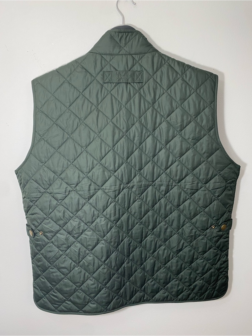 Barbour Lowerdale Quilted Gilet Vest Sage Green XL - Picture 8 of 16